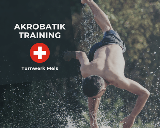 Akrobatiktraining in Mels